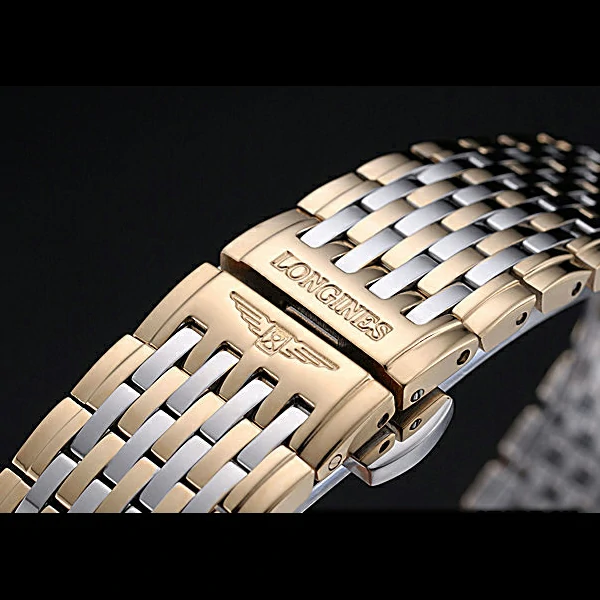 Longines La Grande Classique Two Tone Band Champagne Dial Homme new59996