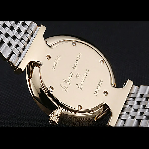 Longines La Grande Classique Two Tone Band Champagne Dial Homme new59996