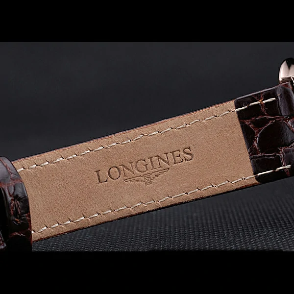 Longines La Grande Classique White Dial Brown Leather Band Homme new60037