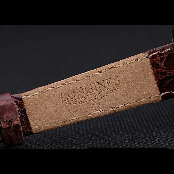 Longines La Grande Classique White Dial Brown Leather Strap Femme new60021