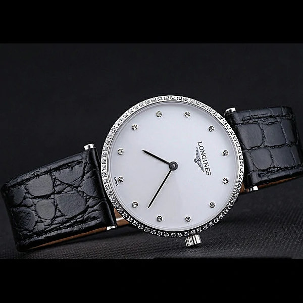 Longines La Grande Classique White Dial Diamond Markers Homme new60036