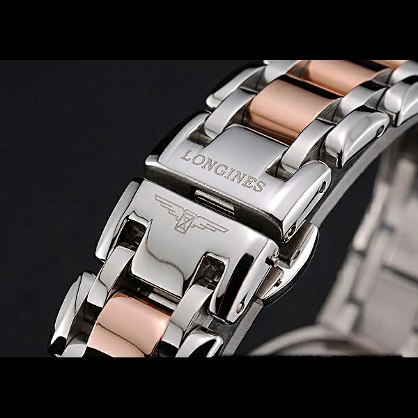 Longines PrimaLuna Stainless Steel And Gold Case Roman Numerals new60475