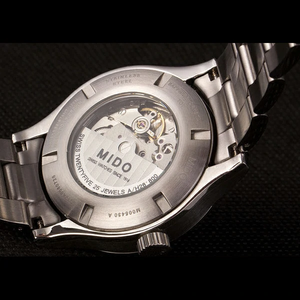 Mido Multifort Stainless Steel Strap Gold Dial new59278