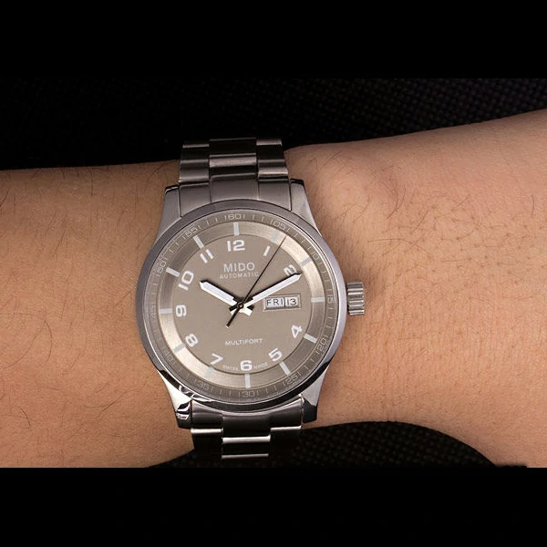 Mido Multifort Stainless Steel Strap Silver Dial new59280