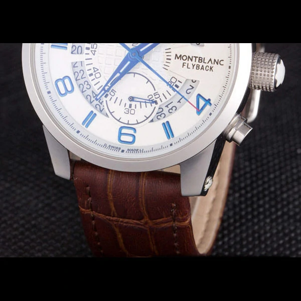 Montblanc Flyback Brown Leather Band new59717