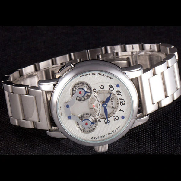 Montblanc Nicolas Rieussec Anniversary Edition Stainless Steel Bracelet new59720