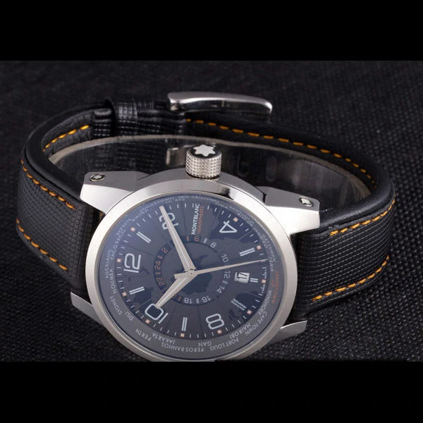 Montblanc Timewalker Hemispheres Leather Strap new59716