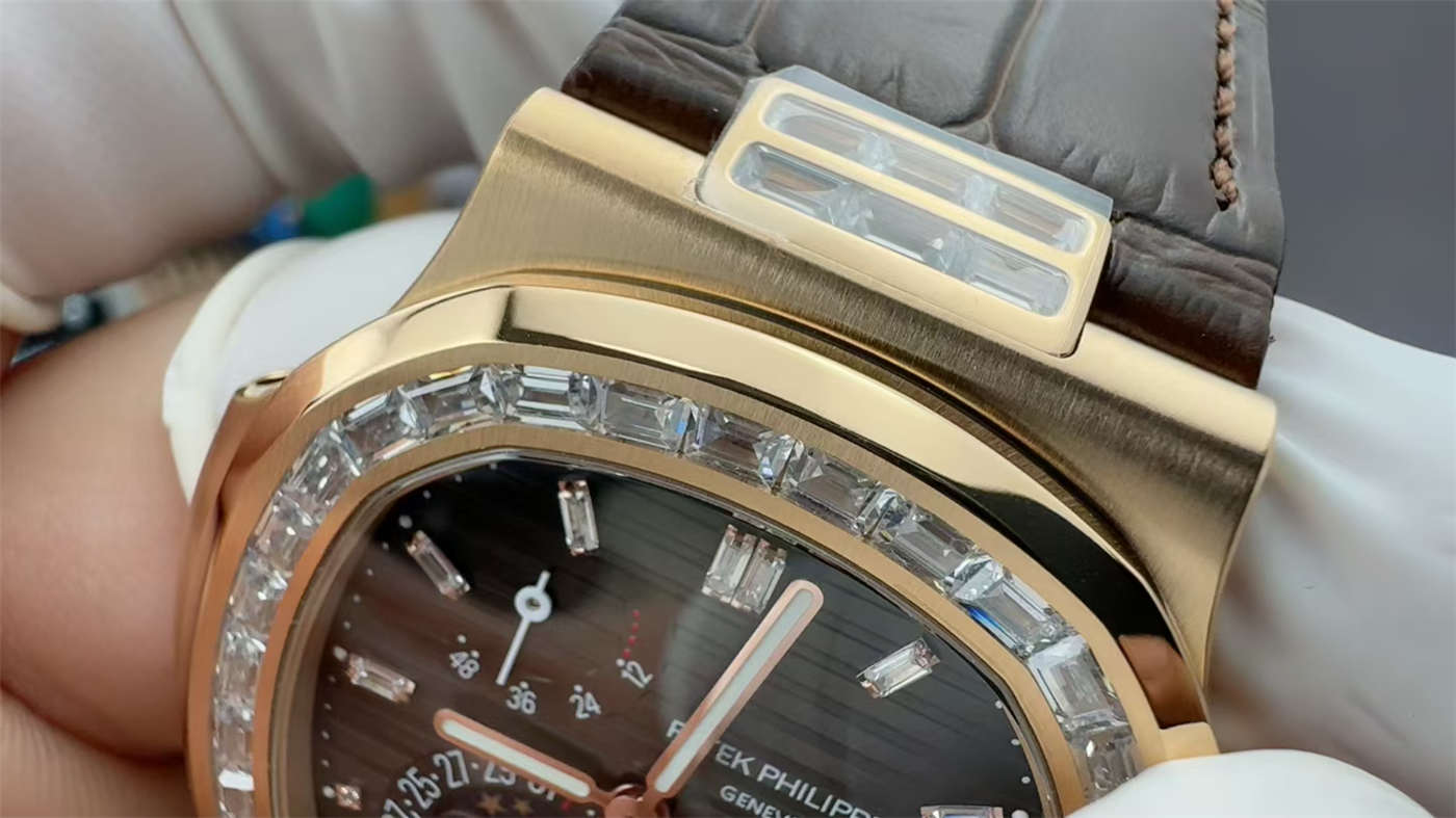 Nautilus 5712GR Diamond Replica – Custom Modified PPF Watch