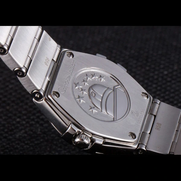 Omega Constellation Dark Grey Dial Stainless Steel Band new59537