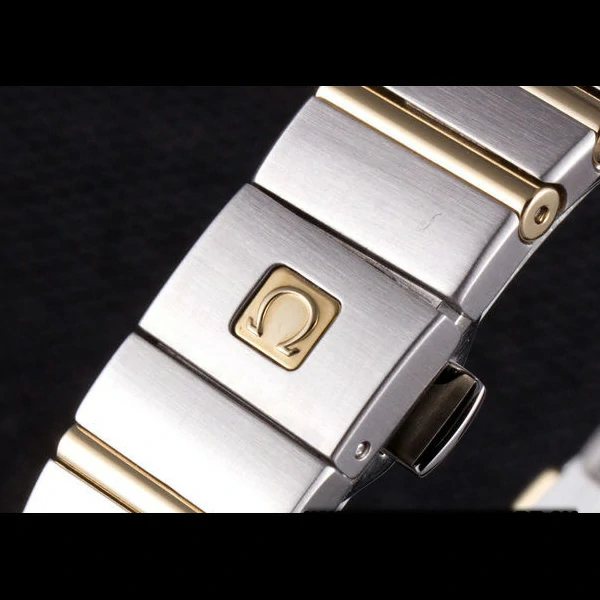 Omega Constellation Gold Bezel Two Tone Band new59547