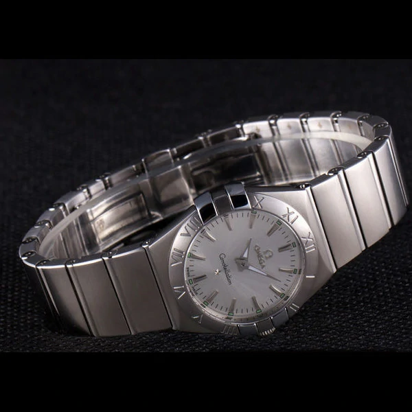 Omega Constellation Grey Dial Stainless Steel Band new59532