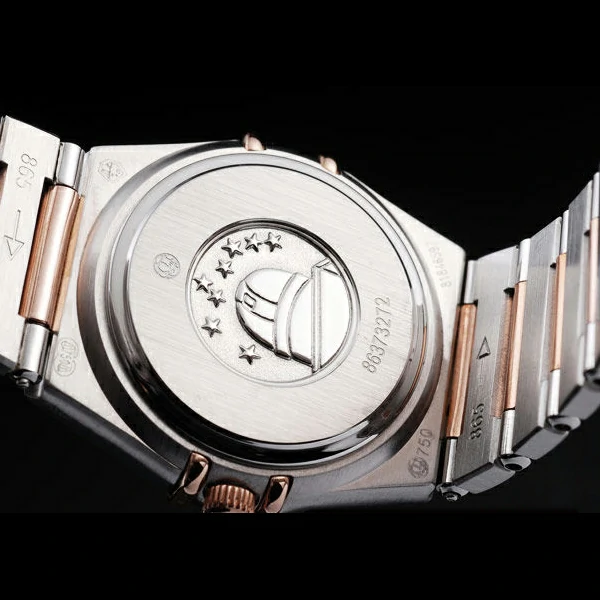 Omega Constellation Jewelry Diamond Case Black Dial new58138