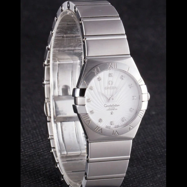 Omega Constellation White Dial Stainless Steel Band new59531