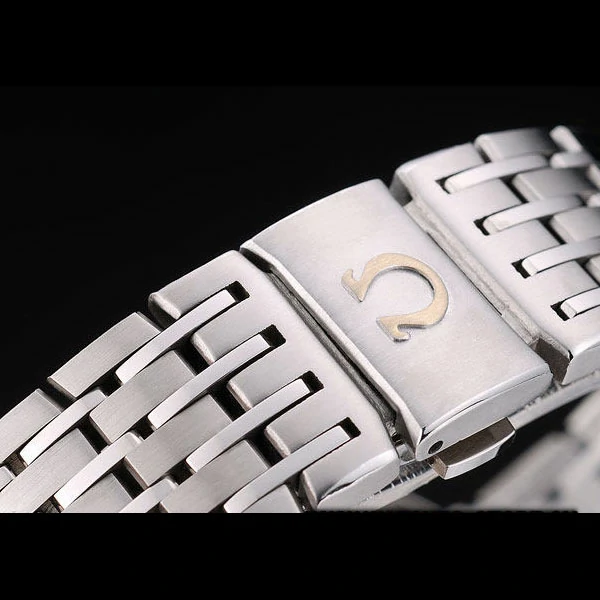 Omega DeVille Stainless Steel Bezel White Dial new58963
