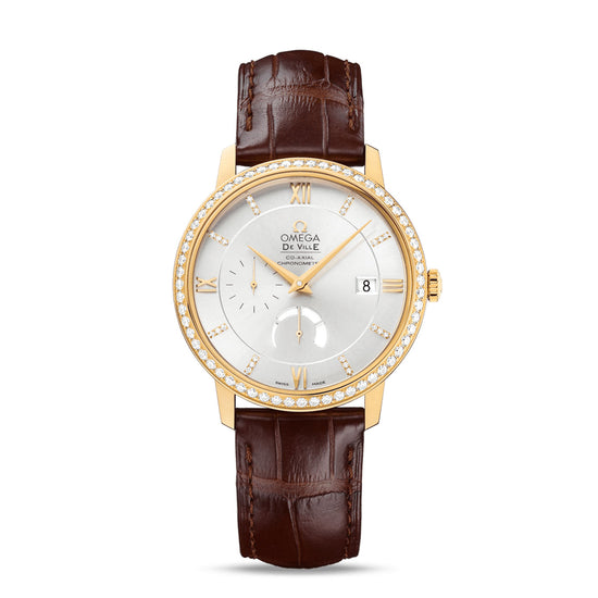 Omega Replica Watch De Ville PRESTIGE CO‑AXIAL CHRONOMETER POWER RESERVE 424.58.40.21.52.001