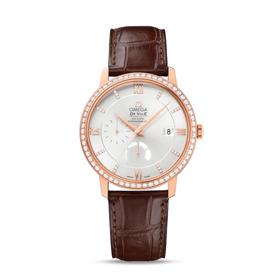 Omega Replica Watch De Ville PRESTIGE CO‑AXIAL CHRONOMETER POWER RESERVE 424.58.40.21.52.002