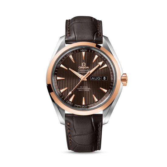 Omega Replica Watch Seamaster AQUA TERRA 150M CO‑AXIAL CHRONOMETER ANNUAL CALENDAR 231.23.43.22.06.002