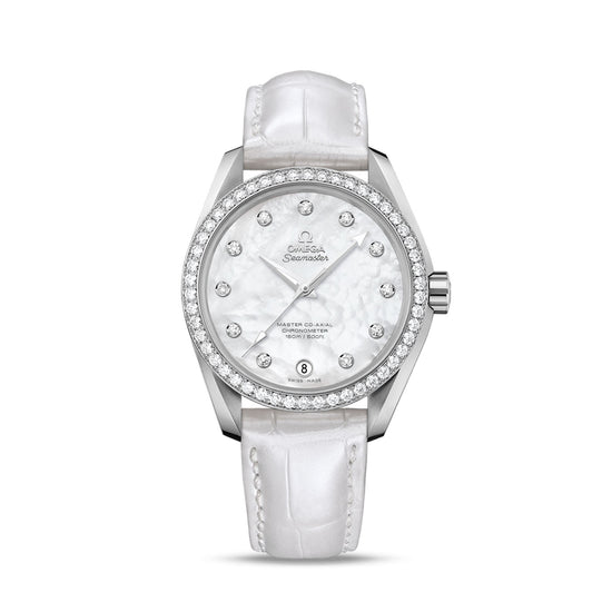Omega Replica Watch Seamaster AQUA TERRA 150M CO‑AXIAL CHRONOMETER LADIES  231.18.39.21.55.001