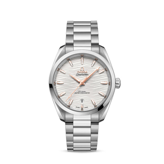 Omega Replica Watch Seamaster AQUA TERRA 150M CO‑AXIAL MASTER CHRONOMETER LADIES  220.10.38.20.02.002
