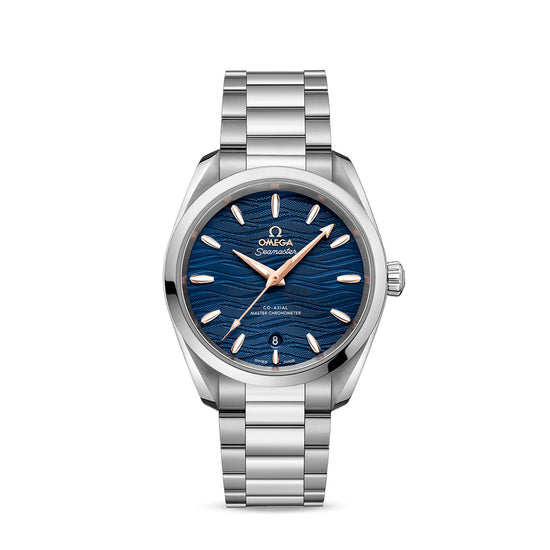 Omega Replica Watch Seamaster AQUA TERRA 150M CO‑AXIAL MASTER CHRONOMETER LADIES  220.10.38.20.03.002