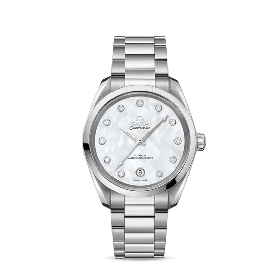 Omega Replica Watch Seamaster AQUA TERRA 150M CO‑AXIAL MASTER CHRONOMETER LADIES  220.10.38.20.55.001