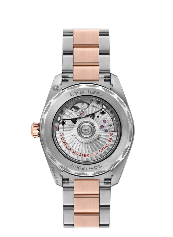 Omega Replica Watch Seamaster AQUA TERRA 150M CO‑AXIAL MASTER CHRONOMETER LADIES  220.20.38.20.06.001