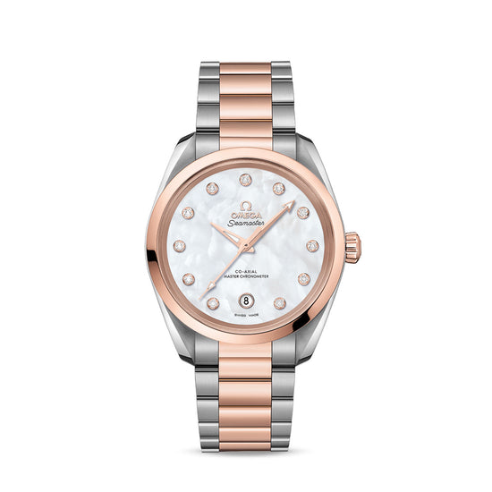 Omega Replica Watch Seamaster AQUA TERRA 150M CO‑AXIAL MASTER CHRONOMETER LADIES  220.20.38.20.55.001