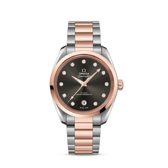 Omega Replica Watch Seamaster AQUA TERRA 150M CO‑AXIAL MASTER CHRONOMETER LADIES  220.20.38.20.56.001