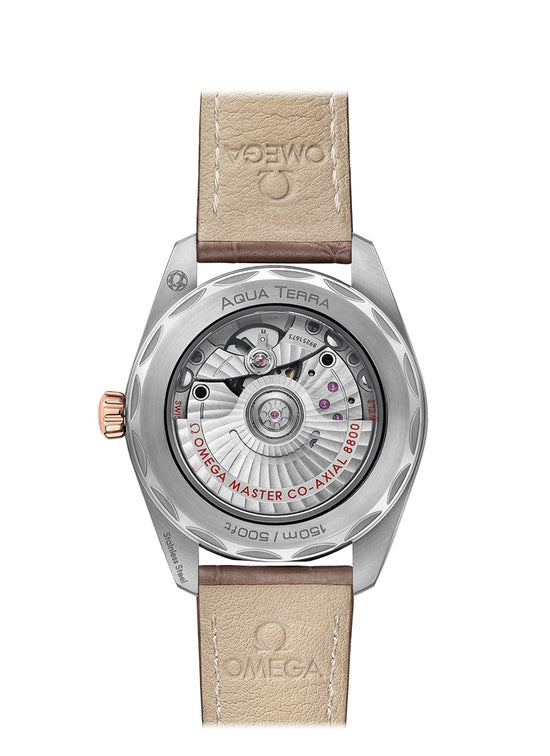 Omega Replica Watch Seamaster AQUA TERRA 150M CO‑AXIAL MASTER CHRONOMETER LADIES  220.23.38.20.06.001