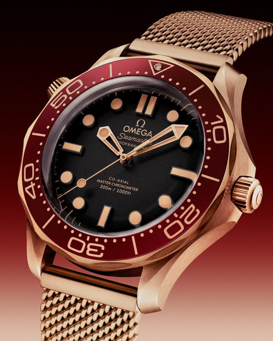 Omega Replica Watch Seamaster Diver 300m, 18k Bronze Gold, 42mm, 210.90.42.20.01.003