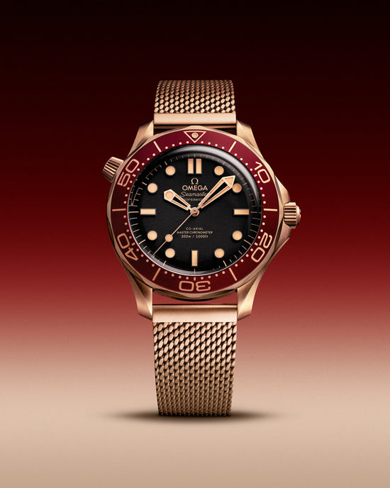 Omega Replica Watch Seamaster Diver 300m, 18k Bronze Gold, 42mm, 210.90.42.20.01.003