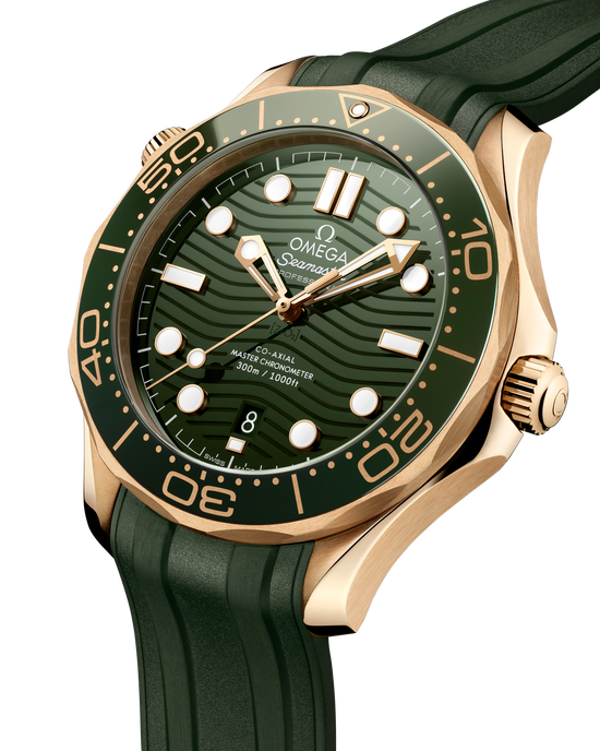 Omega Replica Watch Seamaster Diver 300m, 18k Moonshine™ Gold, Ceramic, 42mm, 210.62.42.20.10.001