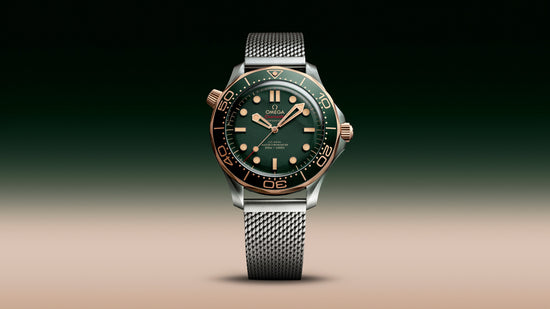 Omega Replica Watch Seamaster Diver 300m, Titanium and OMEGA’s exclusive 9K Bronze Gold, 42mm, 210.90.42.20.10.001