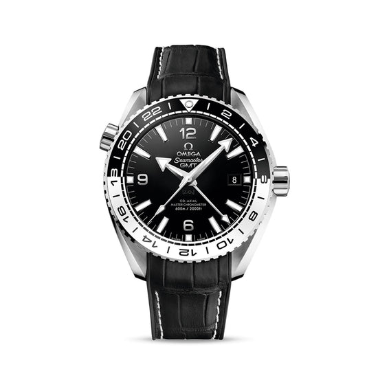 Omega Replica Watch Seamaster PLANET OCEAN 600M CO‑AXIAL MASTER CHRONOMETER GMT 215.33.44.22.01.001
