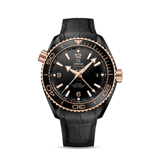 Omega Replica Watch Seamaster PLANET OCEAN 600M CO‑AXIAL MASTER CHRONOMETER GMT 215.63.46.22.01.001