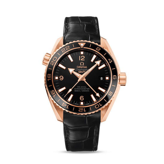 Omega Replica Watch Seamaster PLANET OCEAN 600M CO‑AXIAL MASTER CHRONOMETER GMT 232.63.44.22.01.001