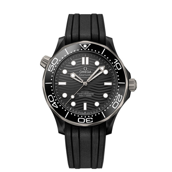 Omega Replica Watch Seamaster Professional Diver 300M Co-Axial Master Chronometer 43,5mm, Black ceramic, 43,5mm, 210.92.44.20.01.001