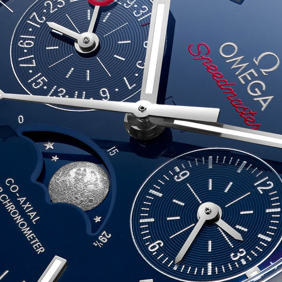 Omega Replica Watch  Speedmaster Moonphase, 304.93.44.52.03.002