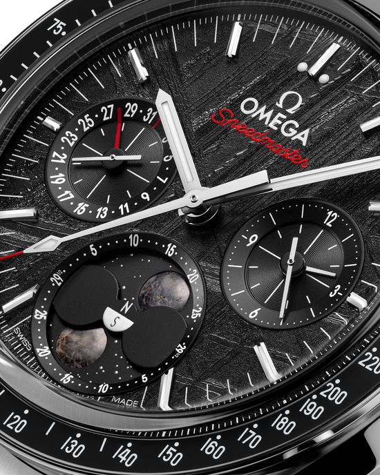 Omega Replica Watch Speedmaster Moonphase, Stainless Steel, Chronograph, 43 mm, 304.30.43.52.01.001