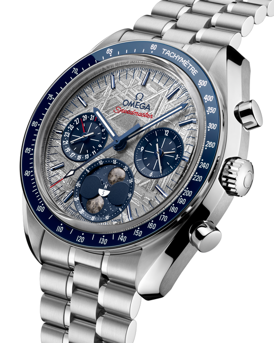 Omega Replica Watch Speedmaster Moonphase, Stainless Steel, Chronograph, 43 mm, 304.30.43.52.06.001
