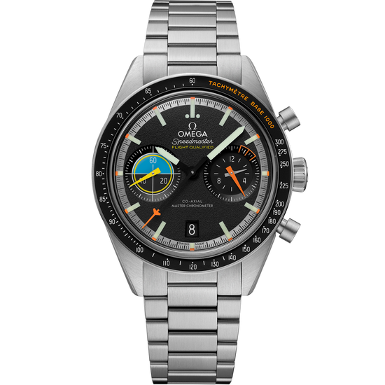 Omega Replica Watch Speedmaster Pilot, Stainless Steel, Chronograph, 40.85 mm, 332.10.41.51.01.002