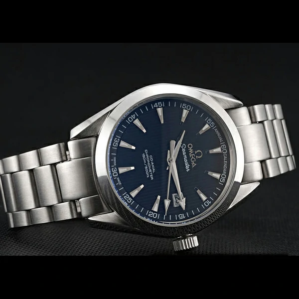 Omega Seamaster Black Dial Stainless Steel Band new60063