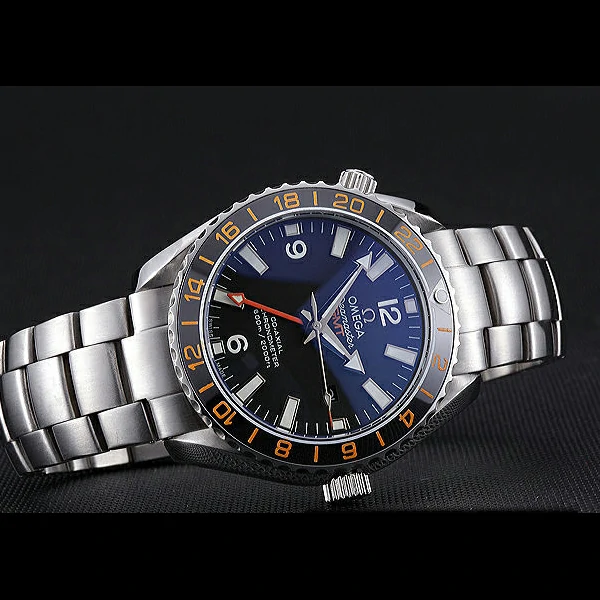 Omega Seamaster Black Dial Stainless Steel Bracelet new59939
