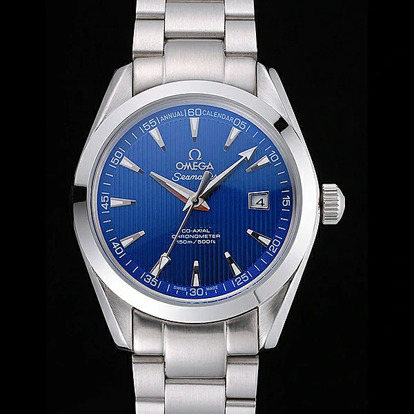 Omega Seamaster Blue Dial Stainless Steel Band new60064