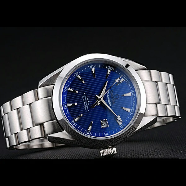 Omega Seamaster Blue Dial Stainless Steel Band new60064