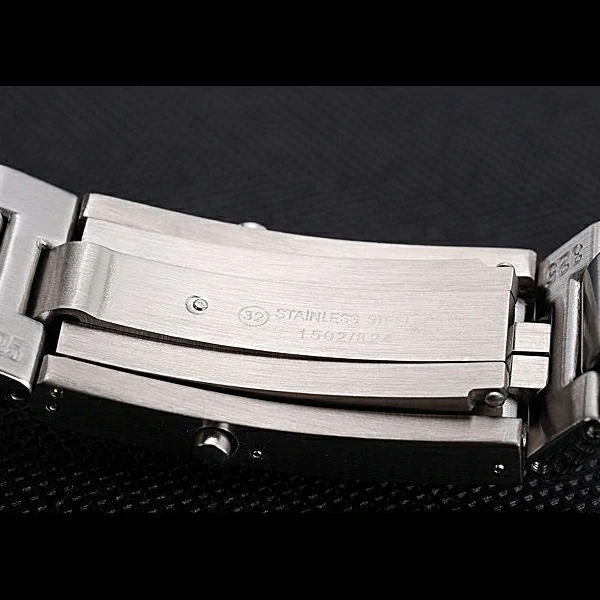 Omega Seamaster GMT White Dial Orange Bezel Stainless Steel Case new60644