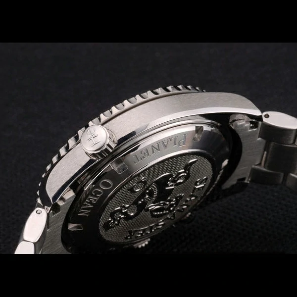 Omega Seamaster Planet Ocean Black Tachymeter Black Dial Stainless Steel Strap new59204