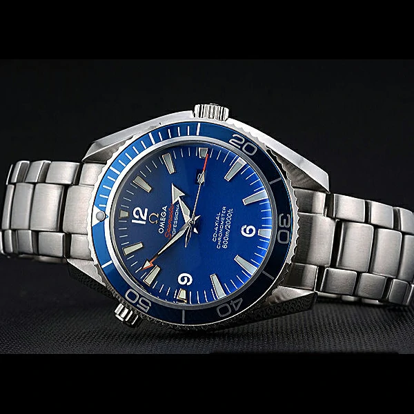 Omega Seamaster Planet Ocean Blue Dial Stainless Steel Bracelet new60426