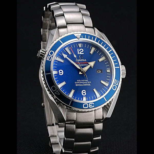 Omega Seamaster Planet Ocean Blue Dial Stainless Steel Bracelet new60426