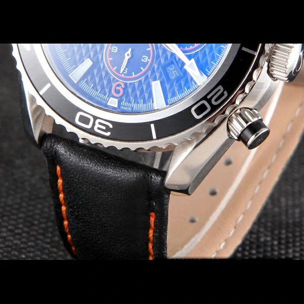 Omega Seamaster Planet Ocean Co axial Black Case Black Dial new58108